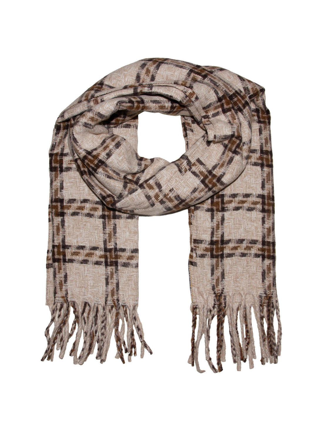 SKJERF «CHANEL LOKK» Beige