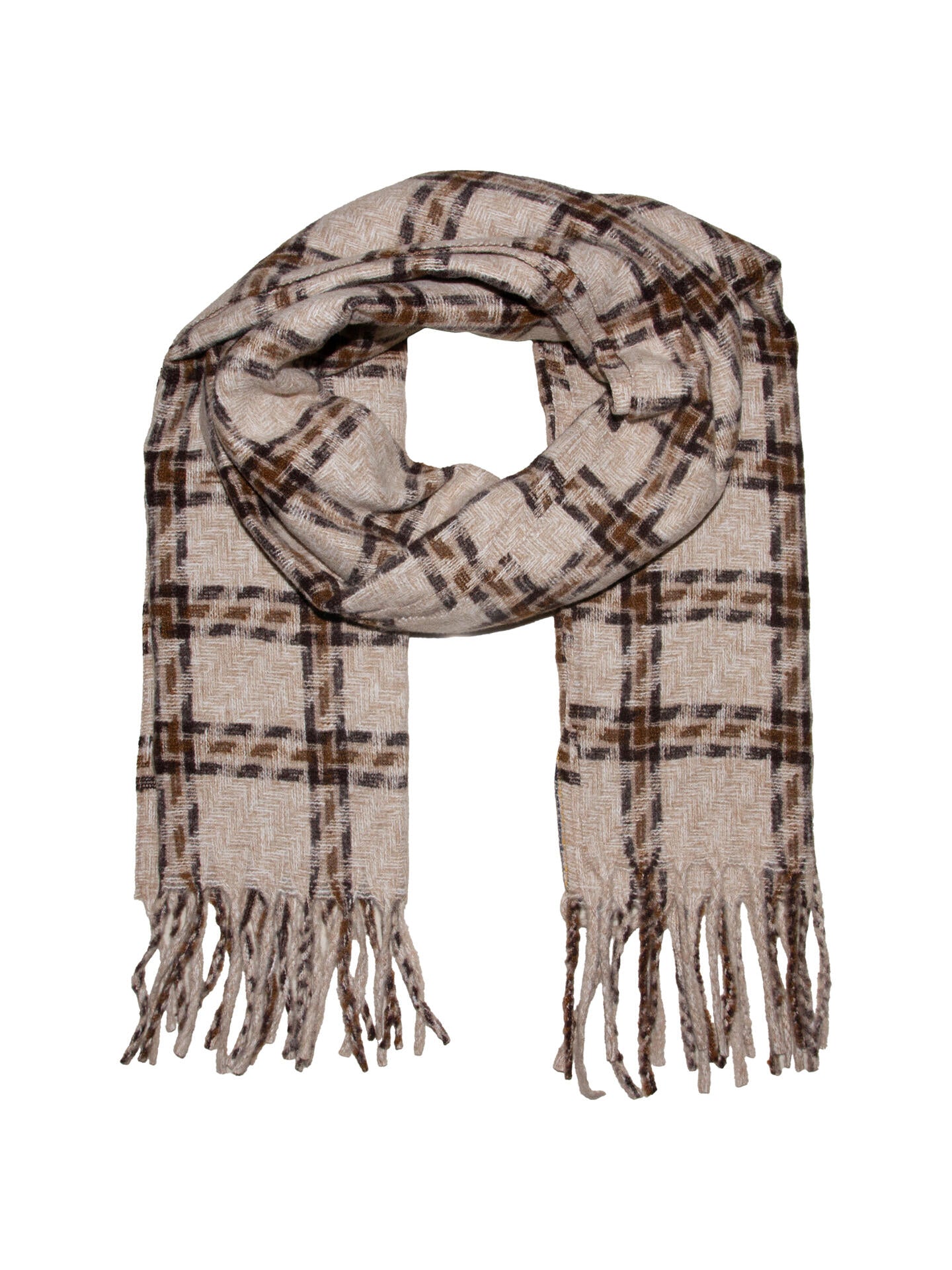 SKJERF «CHANEL LOKK» Beige