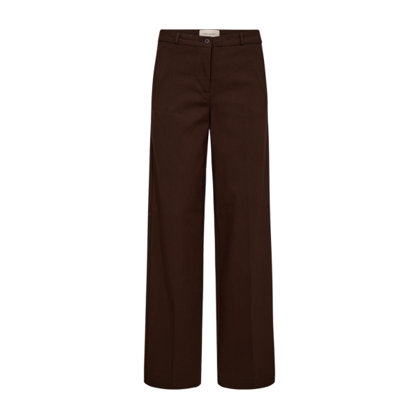 FQSOLVEJ-PANTS Mørkebrun