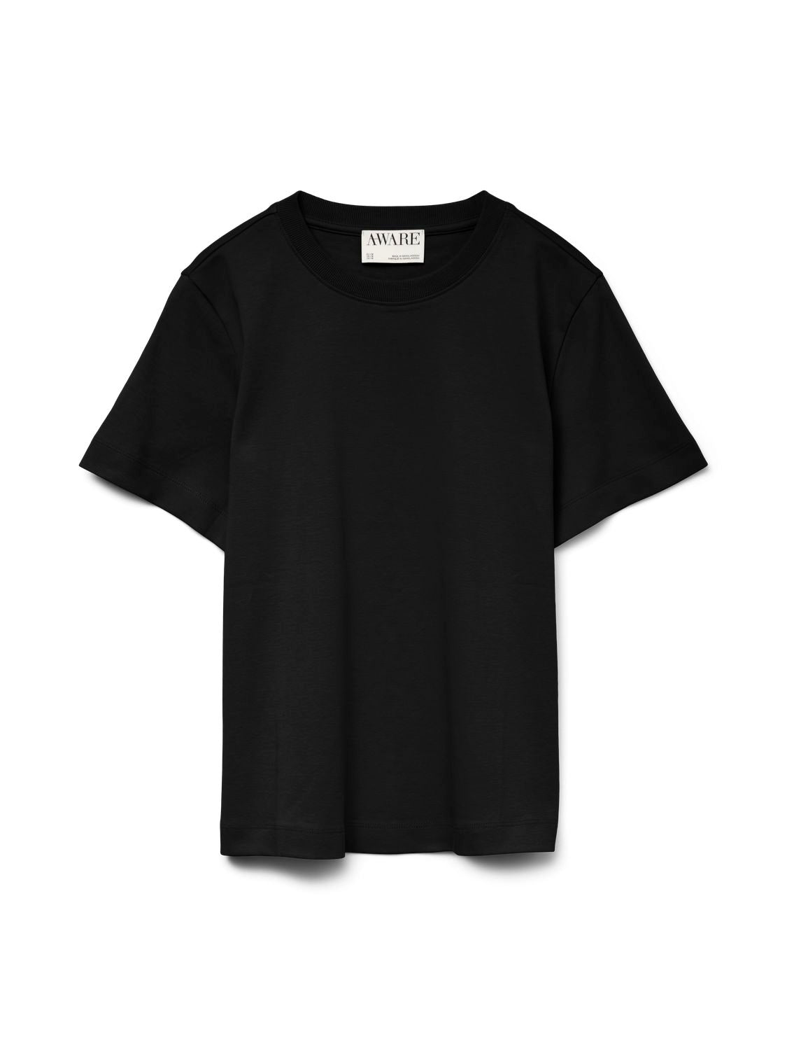 Awnaima Ss O-Neck T-Shirt Noos Sort
