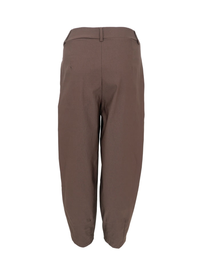 BCBEVERLY BARREL PANT Brun