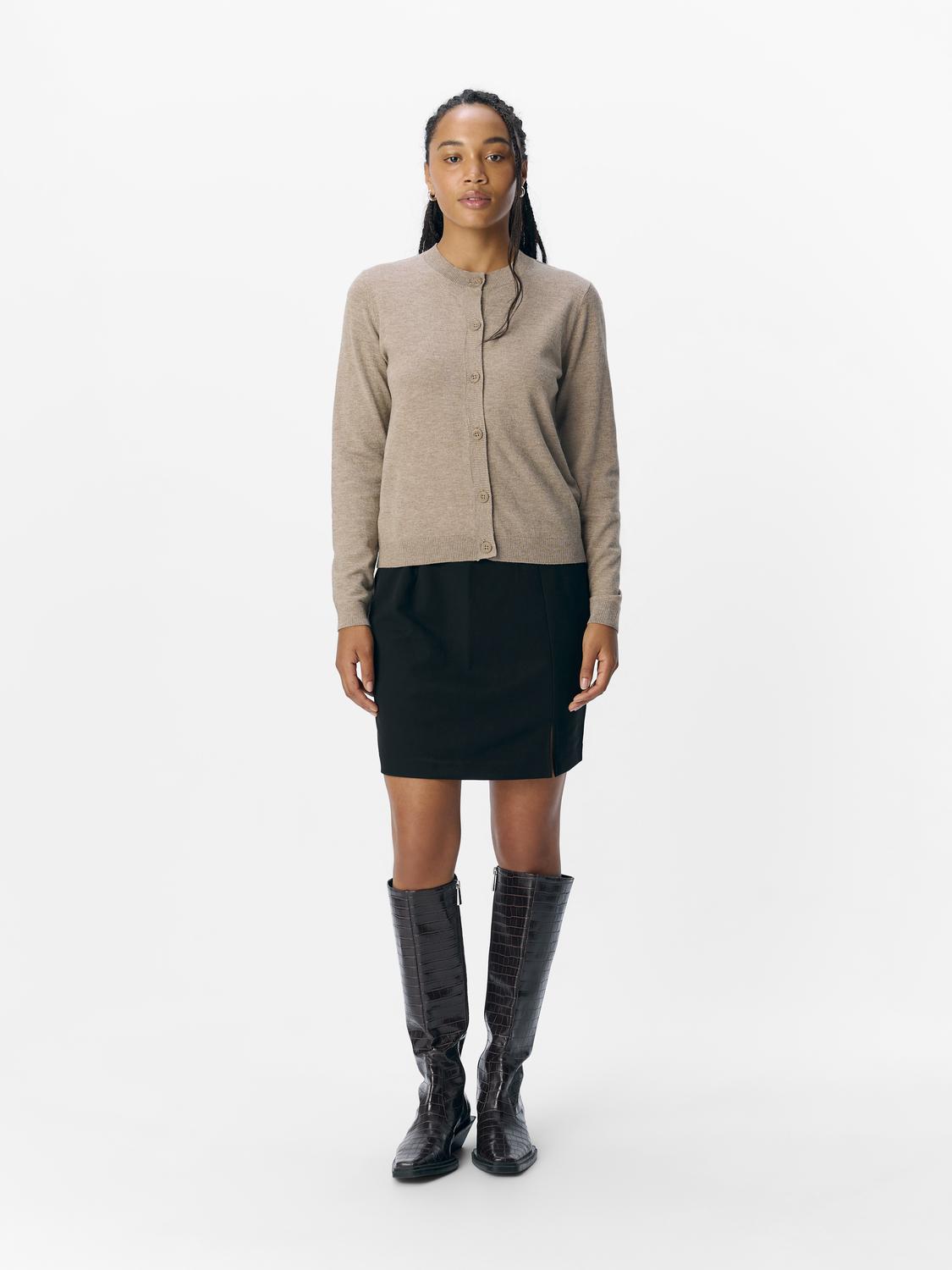 Objlisa Mw Mini Skirt Noos Sort