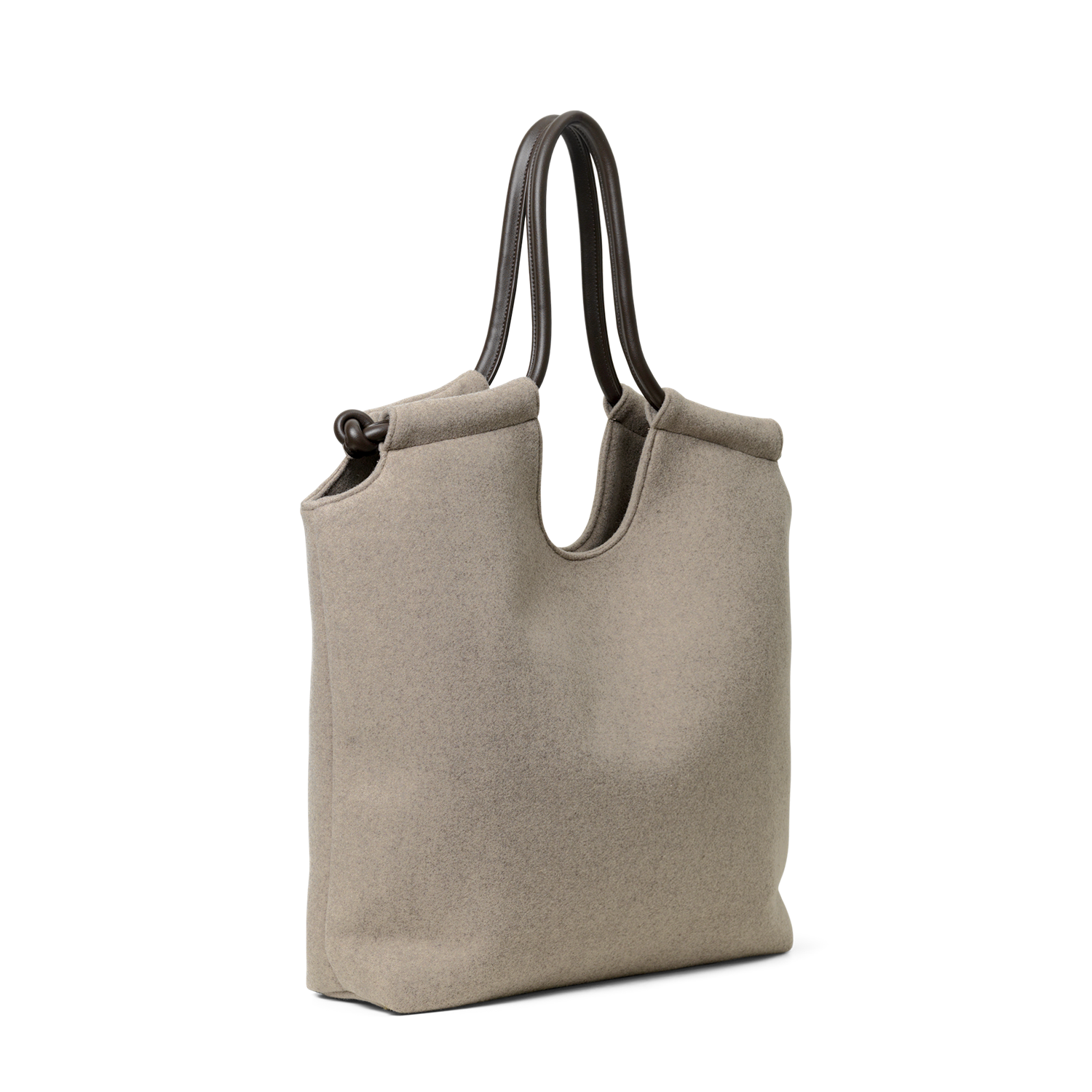 Day Woolen Tote Beige