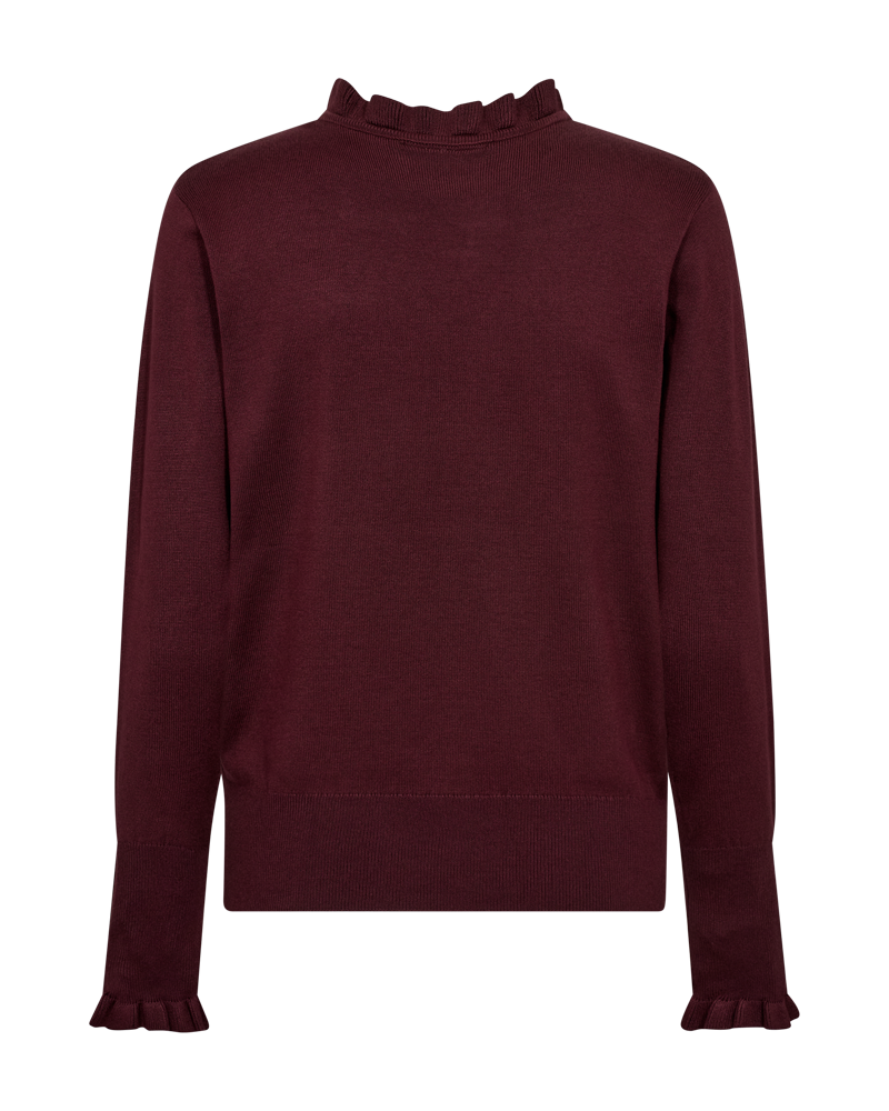 FQKATIE-PULLOVER Burgunder
