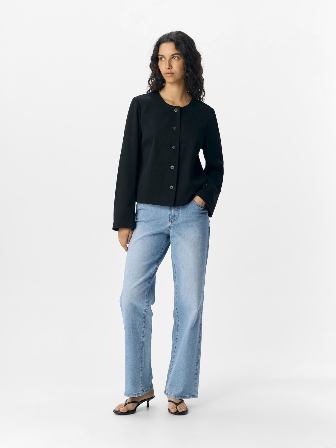 Objlisa L/s Re Blazer Noos Sort