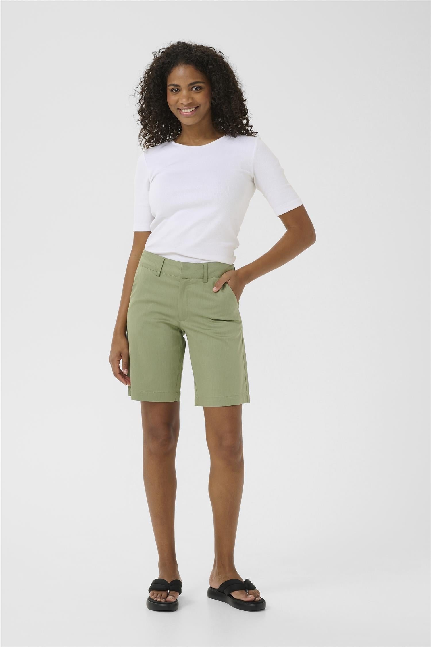 KAlea City Shorts Oil Green