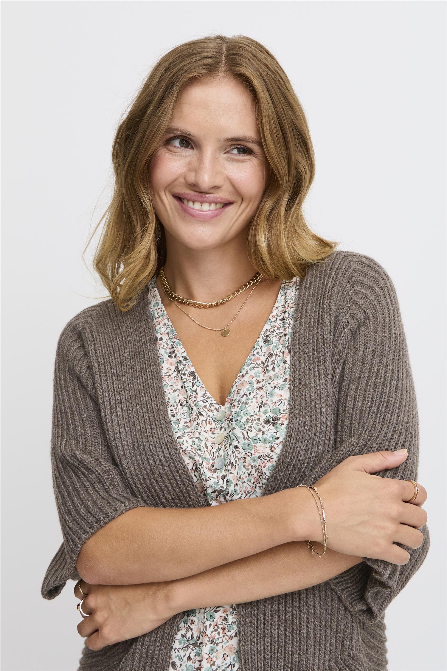 Sbcarly Cardigan Brun