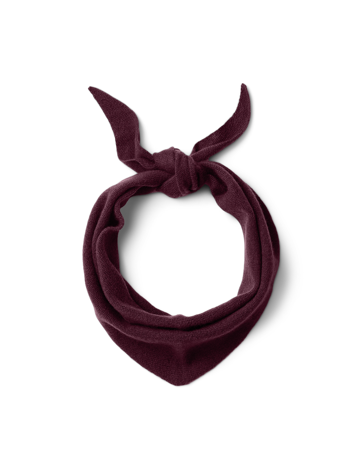 Slfmaria Narrow Cashmere Scarf Mørkelilla