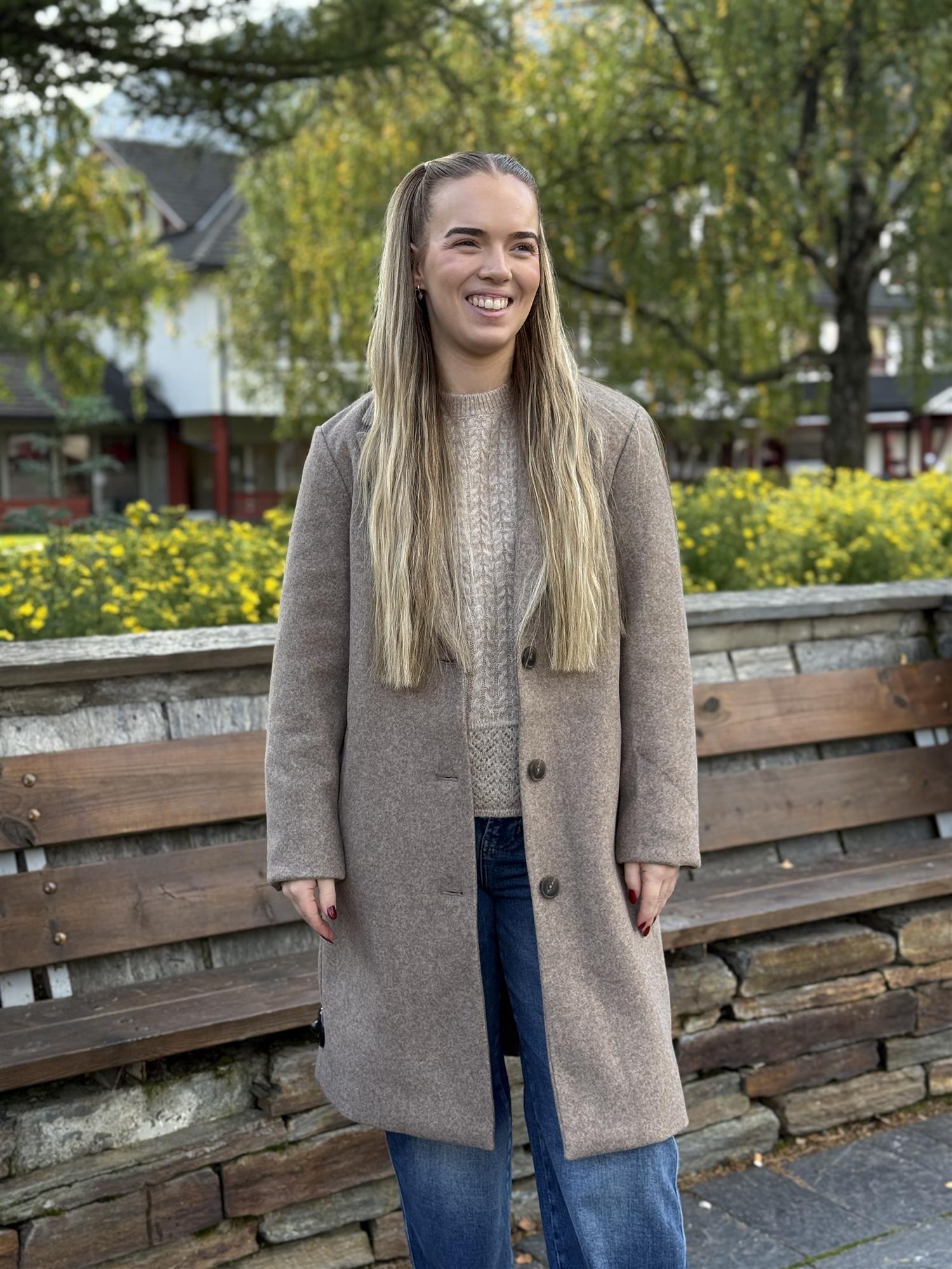 JDYECHO COAT OTW NOOS Brun