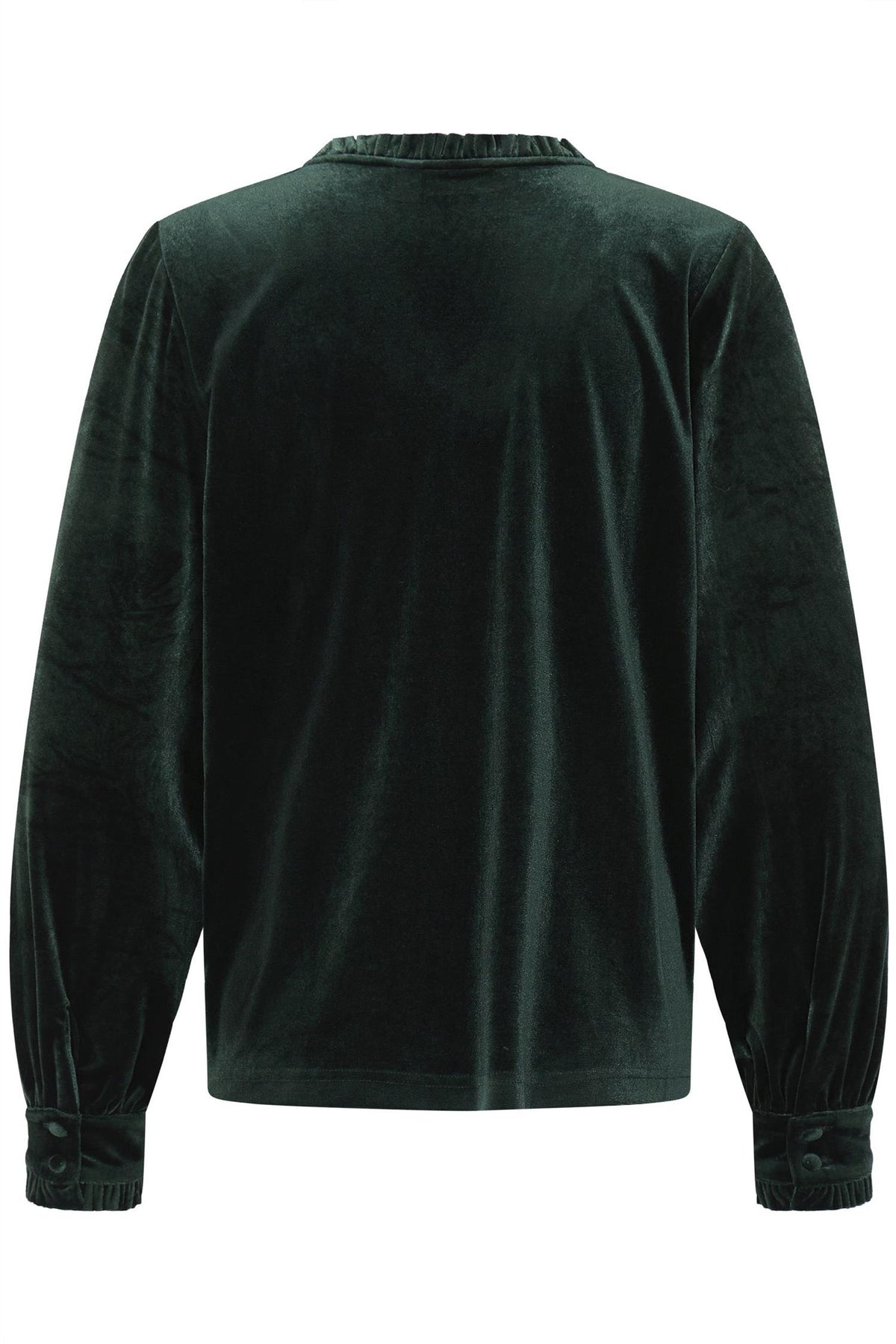 Pzbarbara Ls Blouse Brun