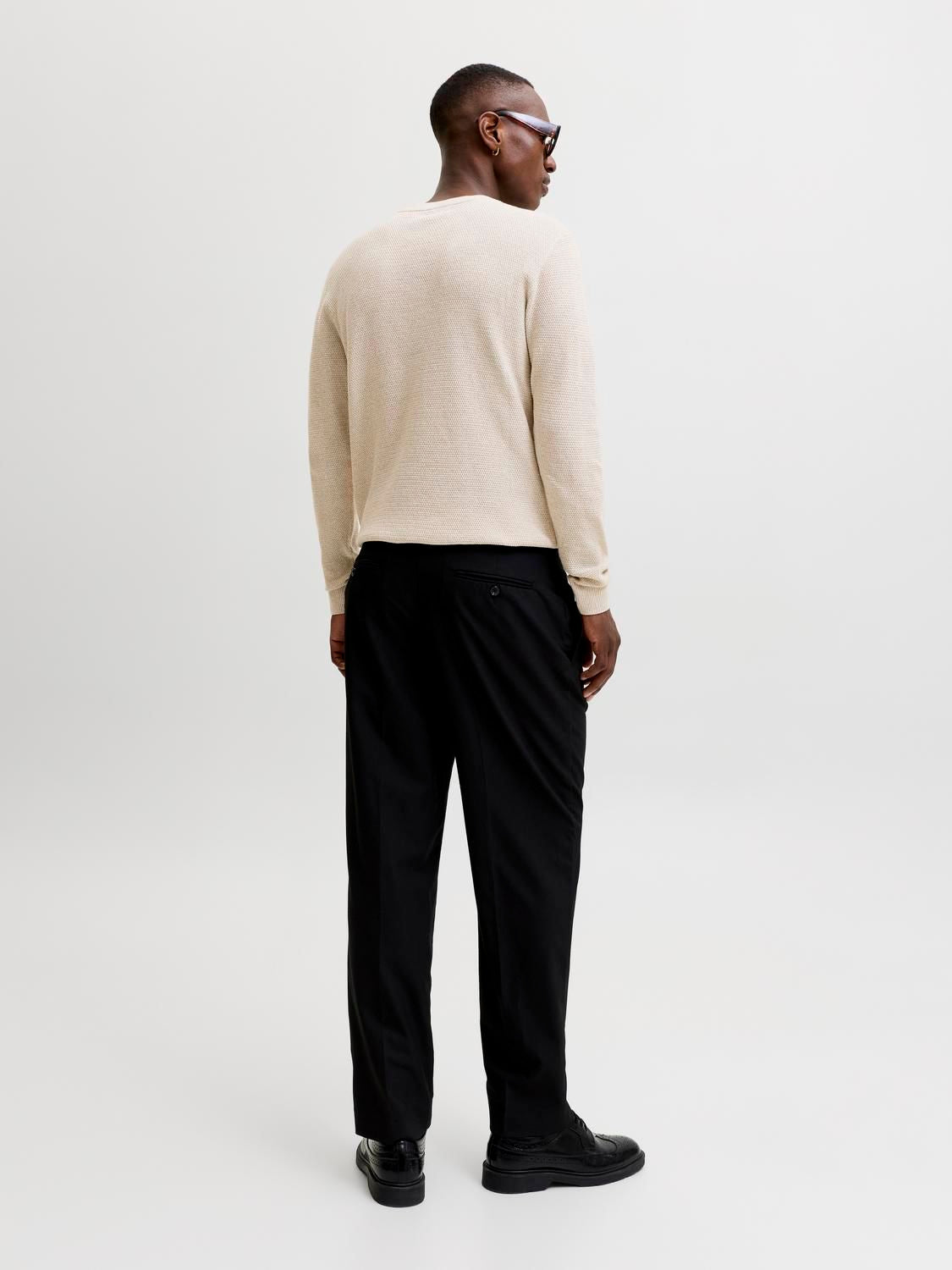 Jauryder Knit Crew Neck Noos Grå
