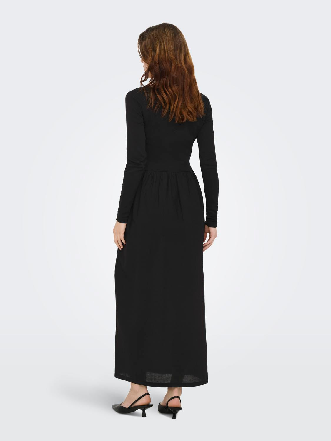 Jdyhope Life L/s Mix Dress Jrs Sort