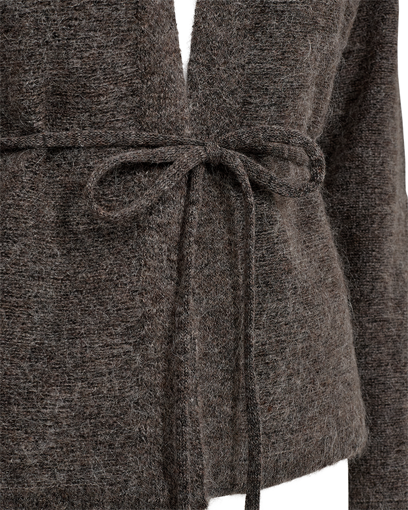 FQMOTO-CARDIGAN Brun