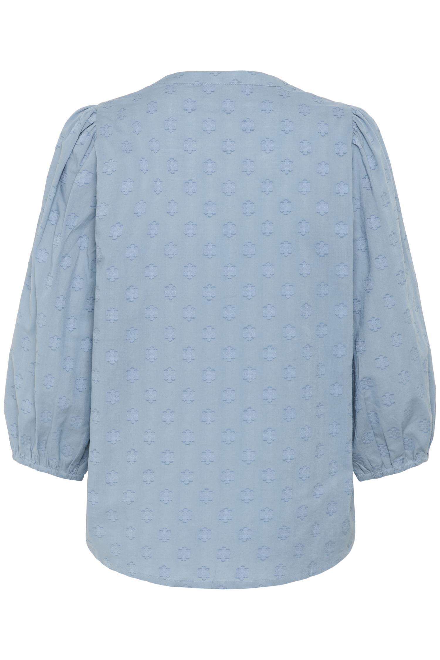 Kaenya Blouse 3/4 Sl Blå