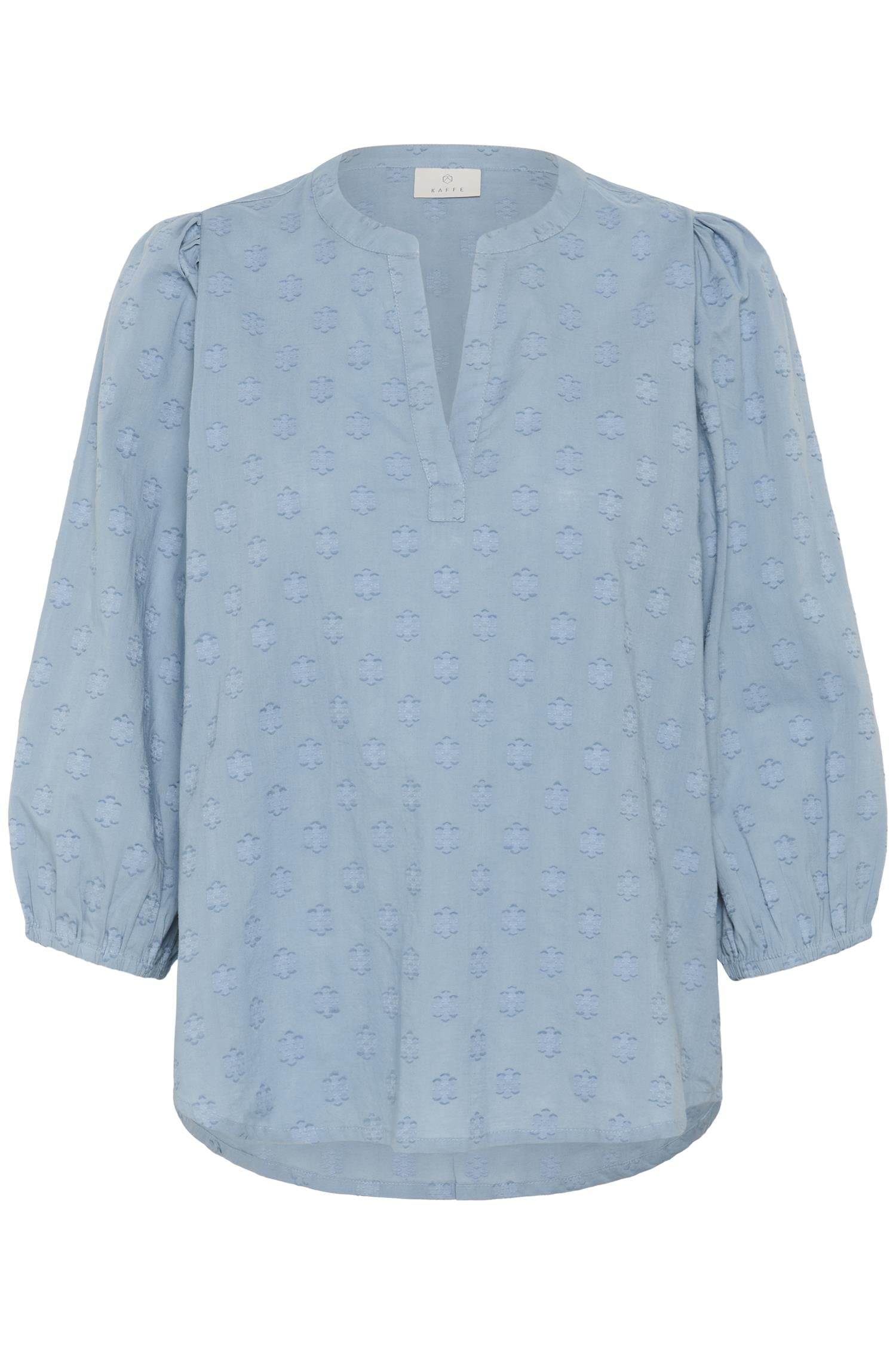 Kaenya Blouse 3/4 Sl Blå