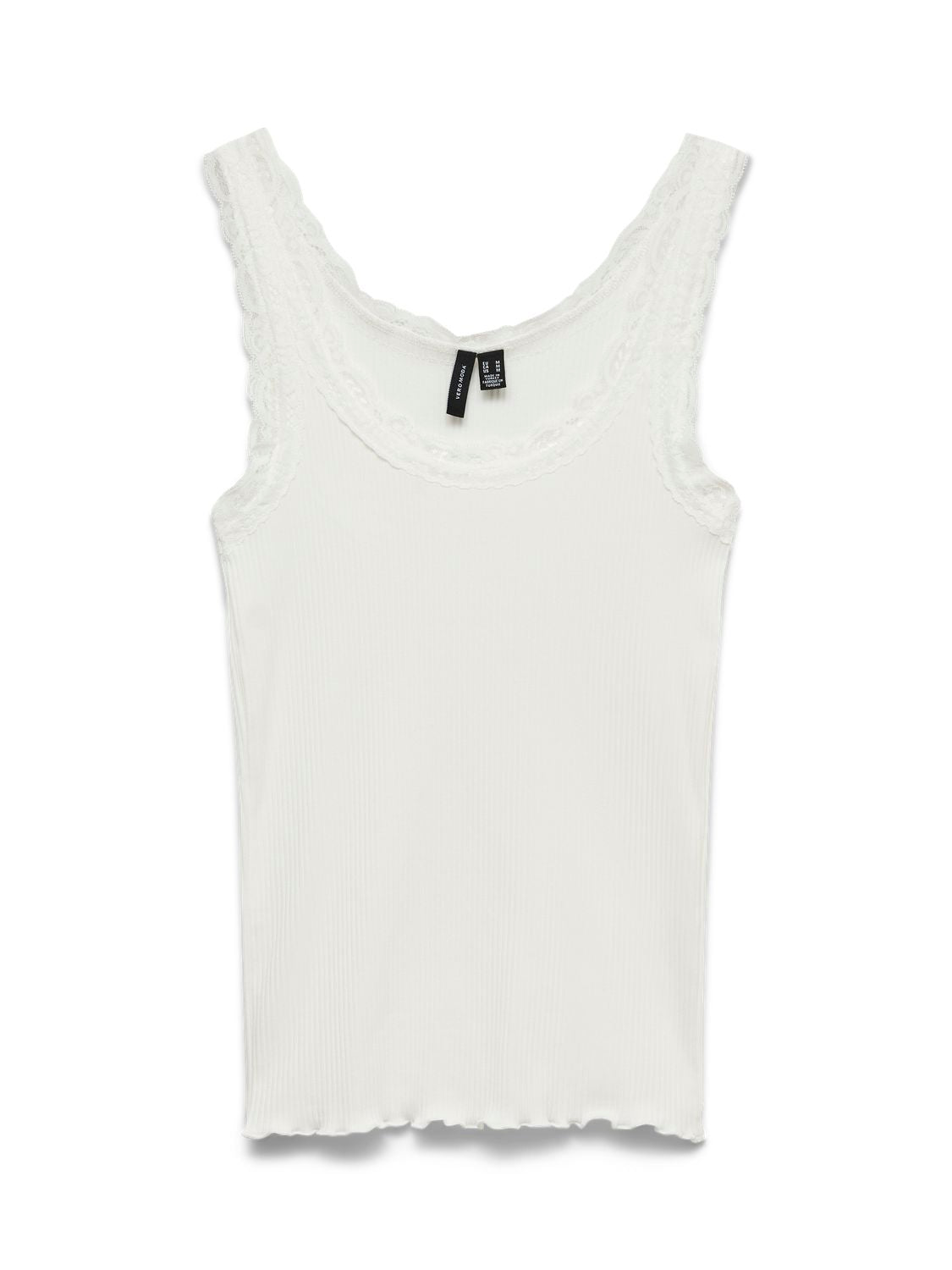 Vmnana Lace Tank Top Jrs Noos Hvit