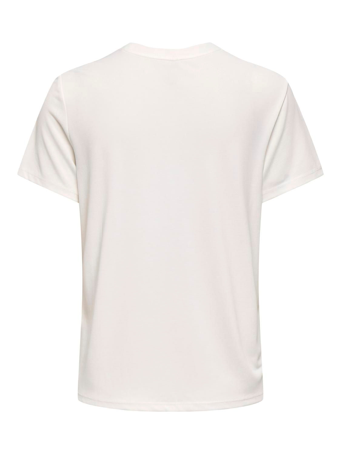 Onlfree Modal S/s Atelier Top Jrs Hvit