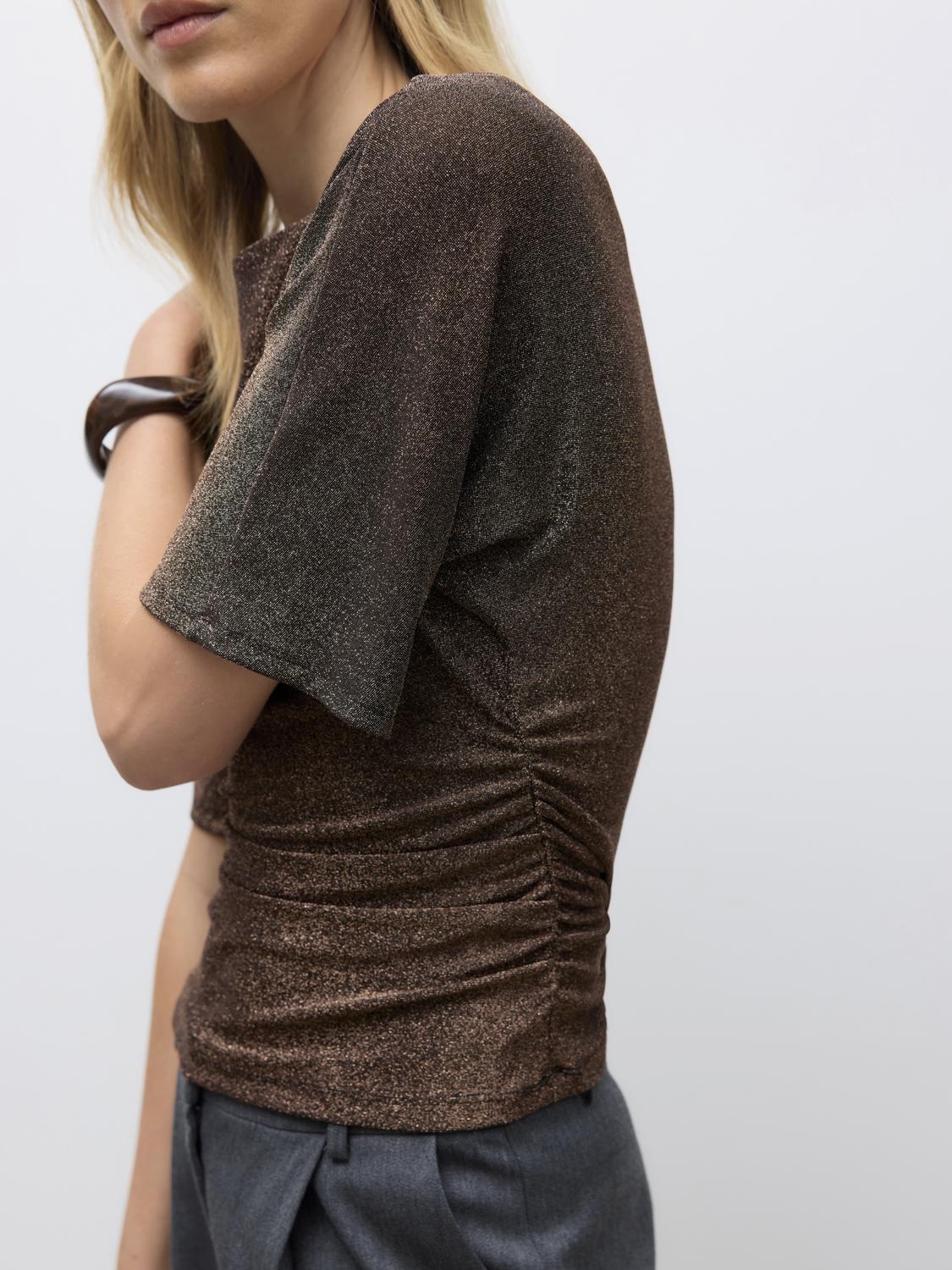 Awursula 2/4 Boatneck Top Sort