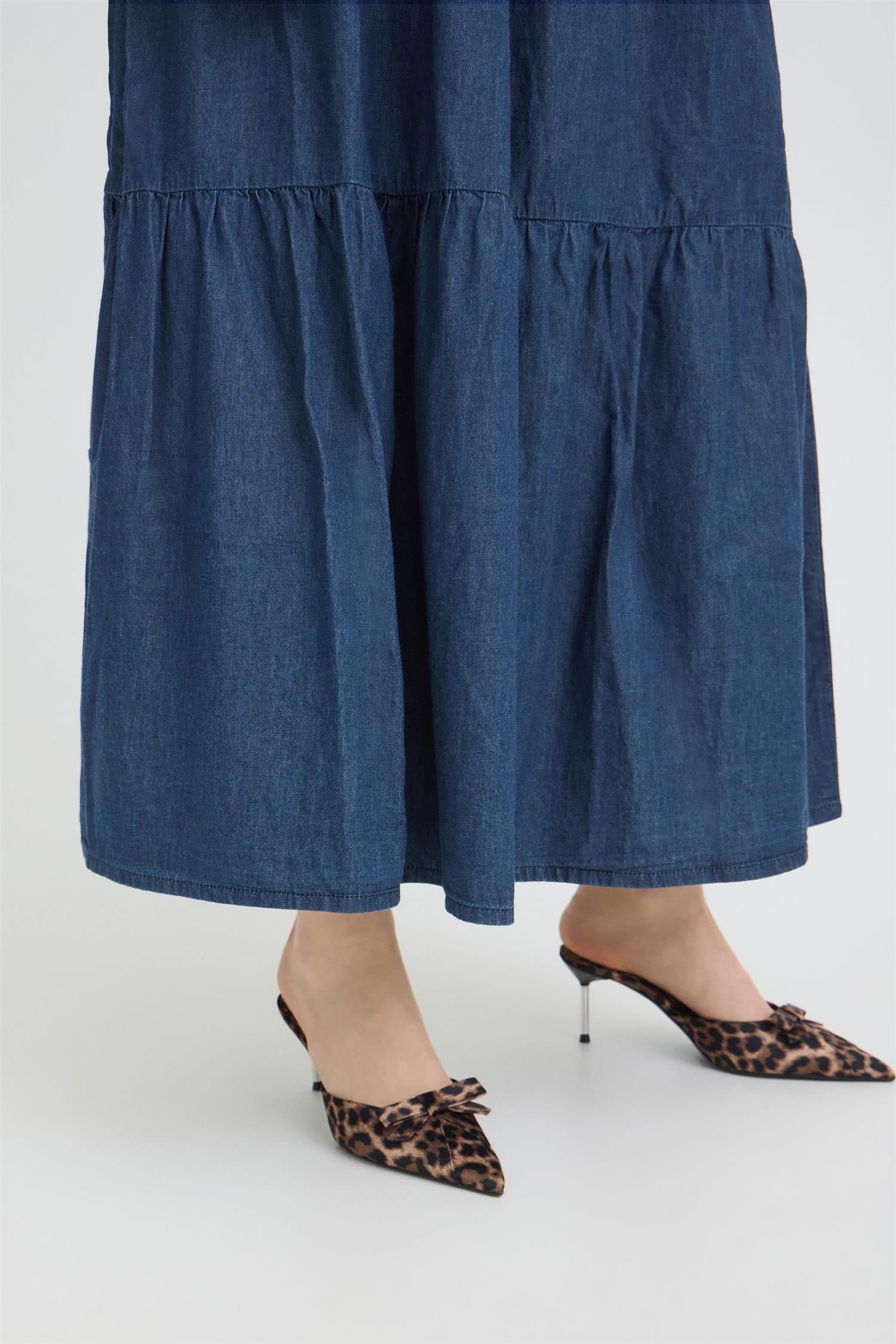 Pzjill Skirt Blå