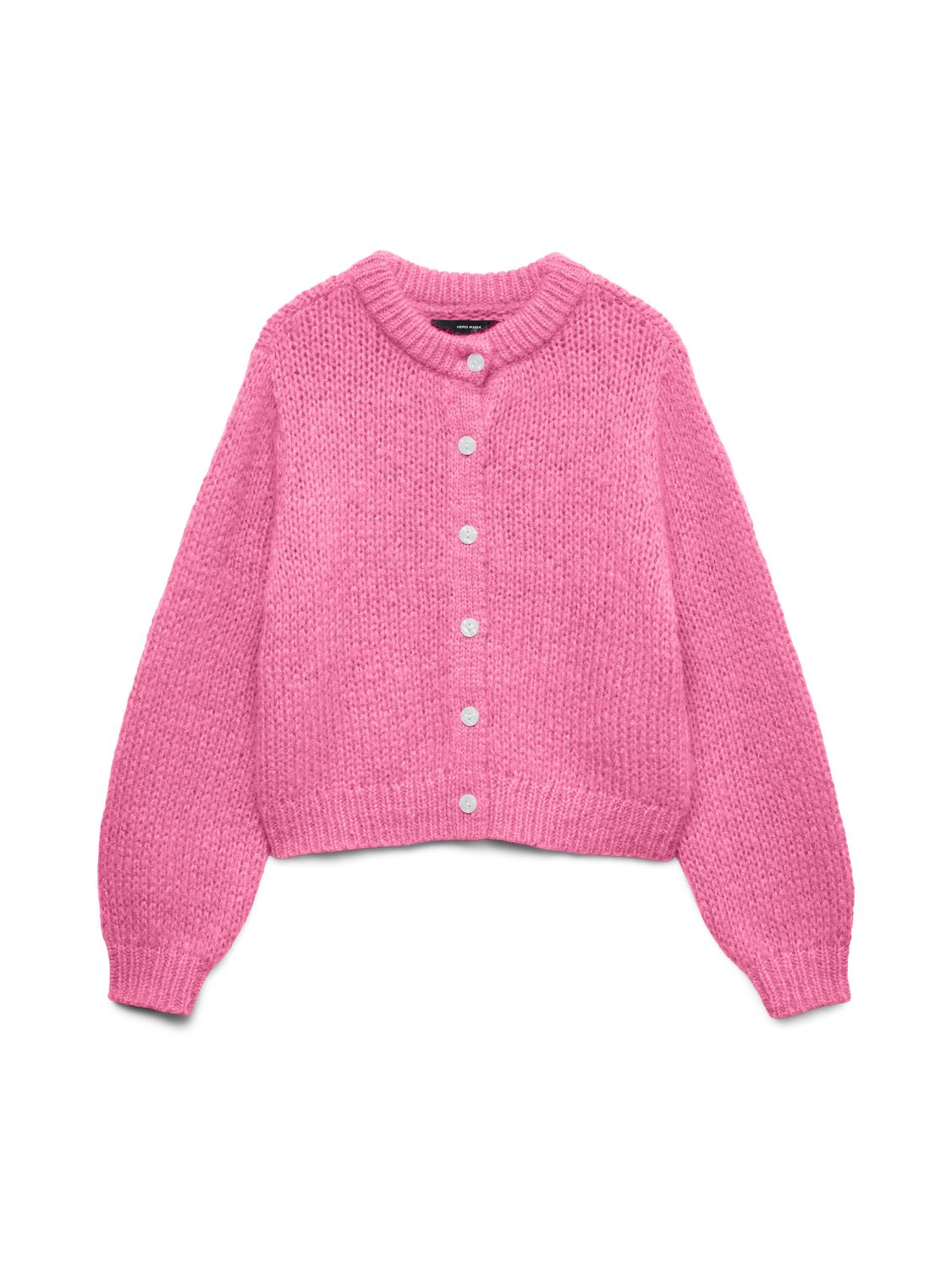 Vmwilo Ls O-Neck Cardigan Exp Rosa