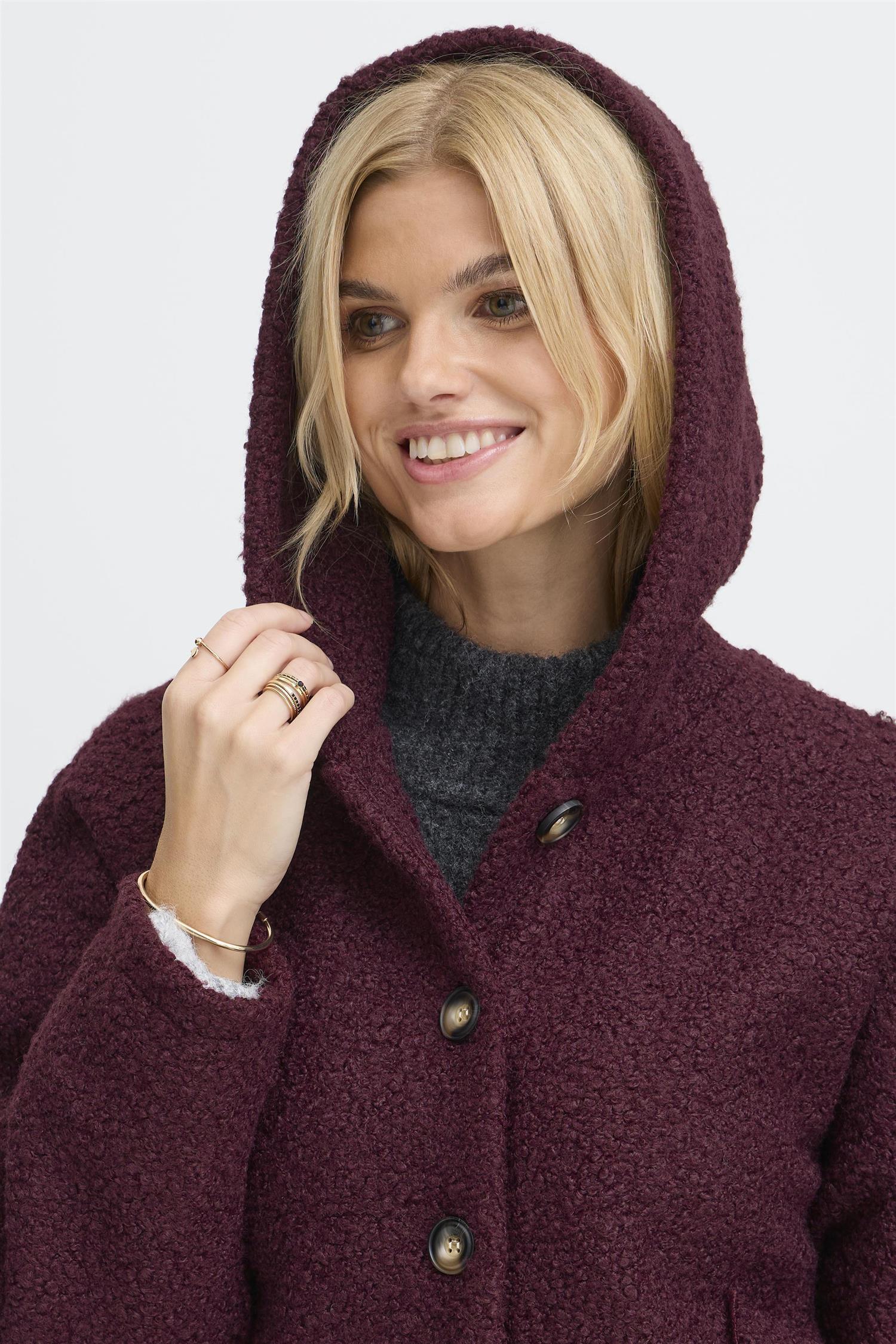 Sbcember Jacket Burgunder