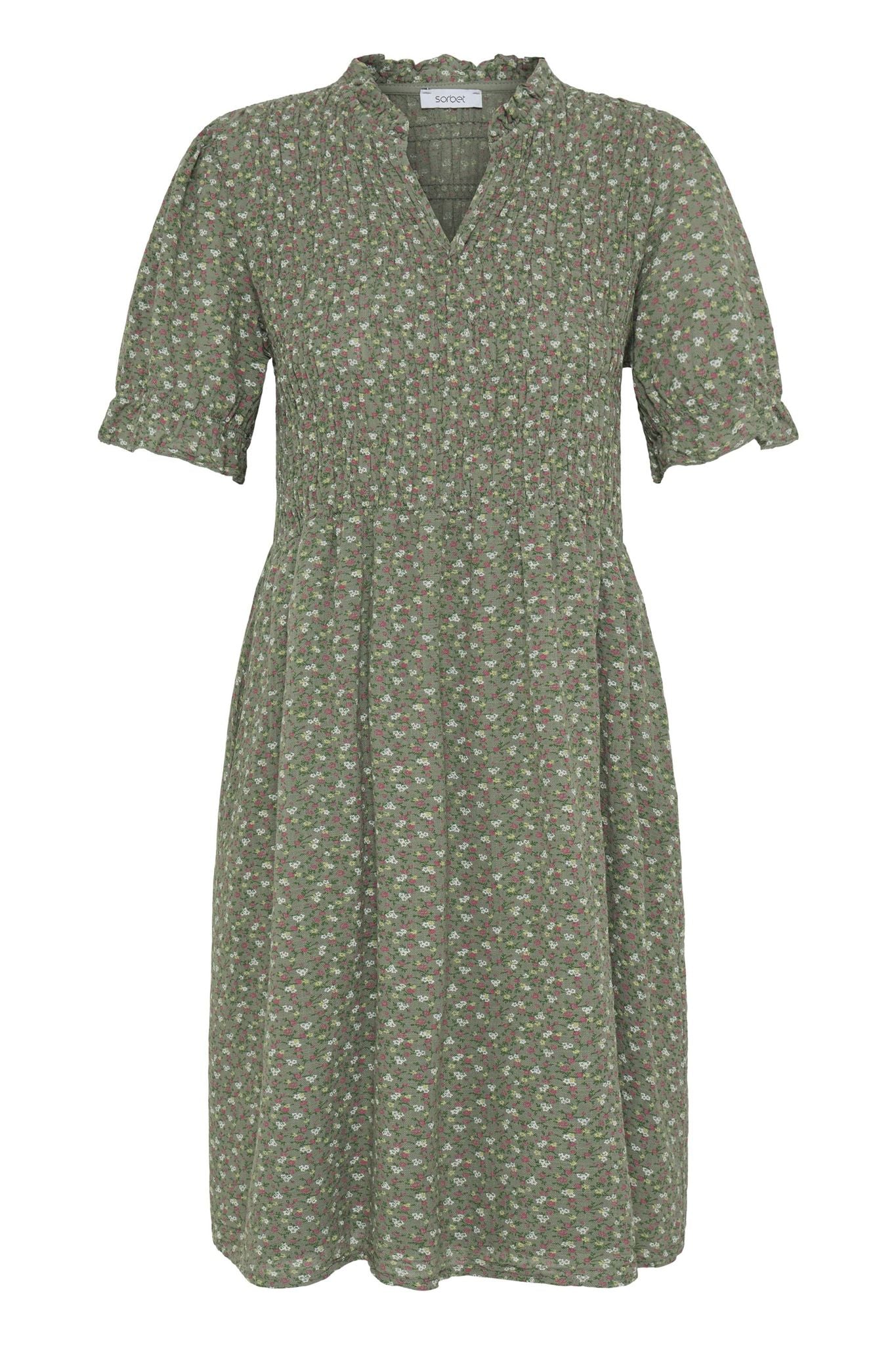 Sbalexa G Sfl Sh Dress Grønn