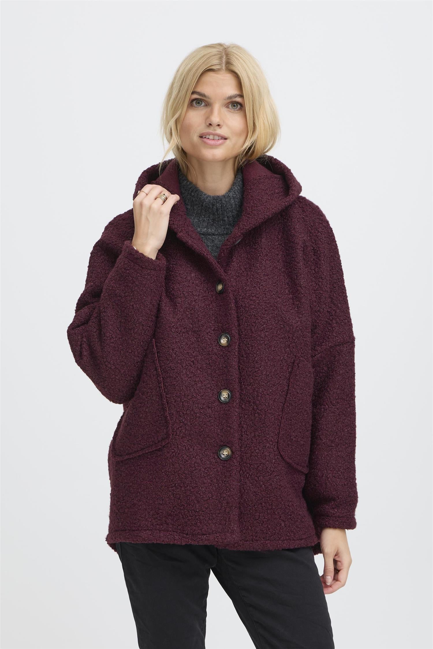 Sbcember Jacket Burgunder