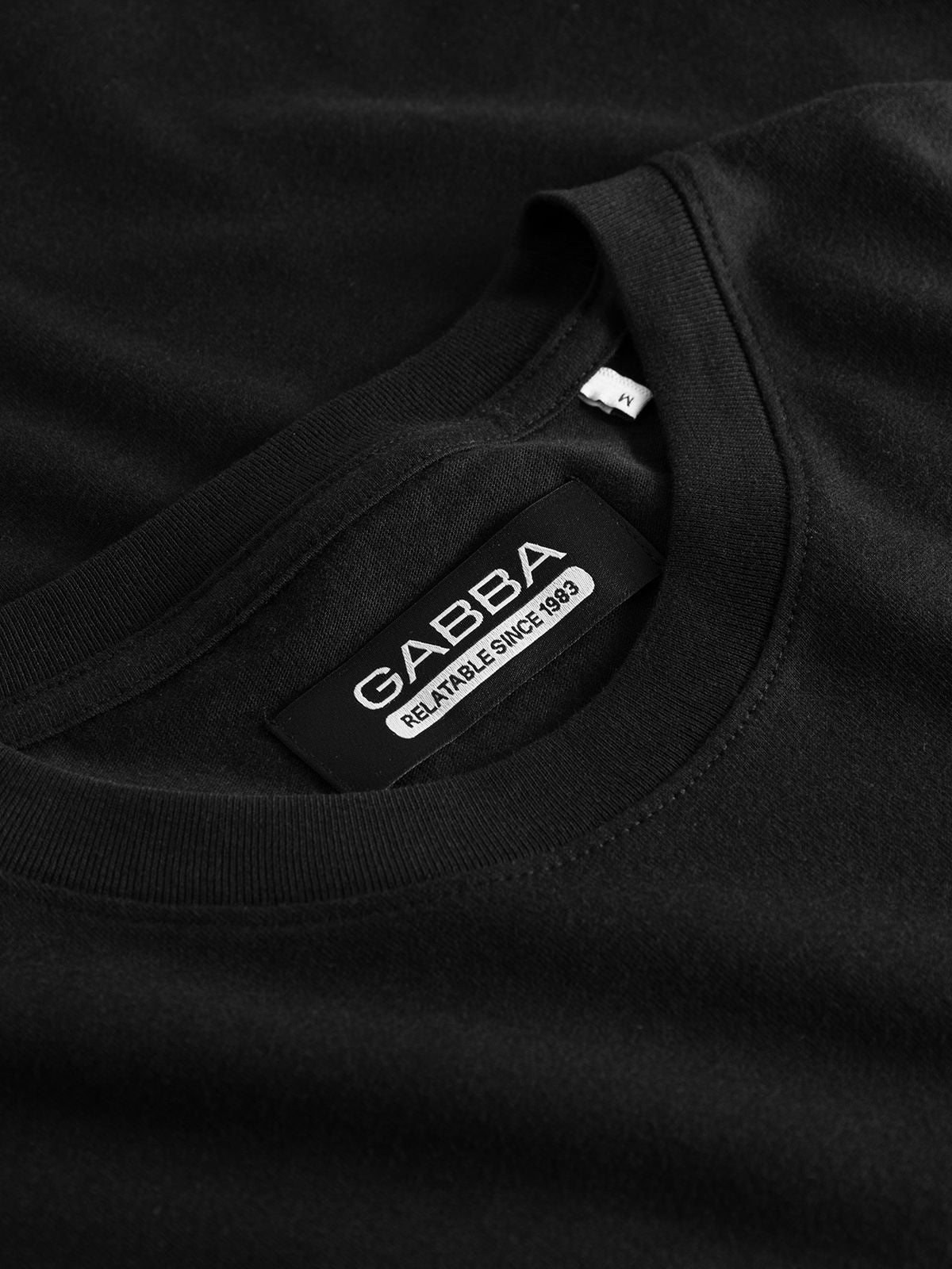 Gabdune Logo Gotssst-Shirt Sort
