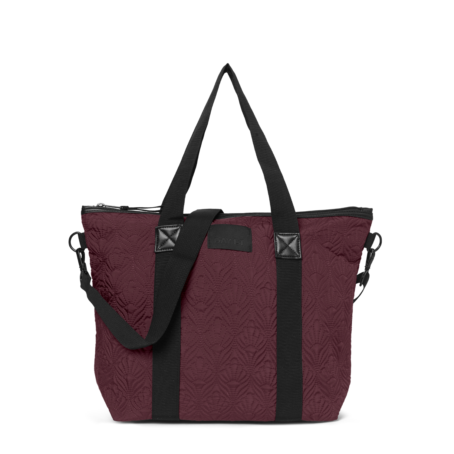 Day GW RE-Q Muslin Shopper Burgunder