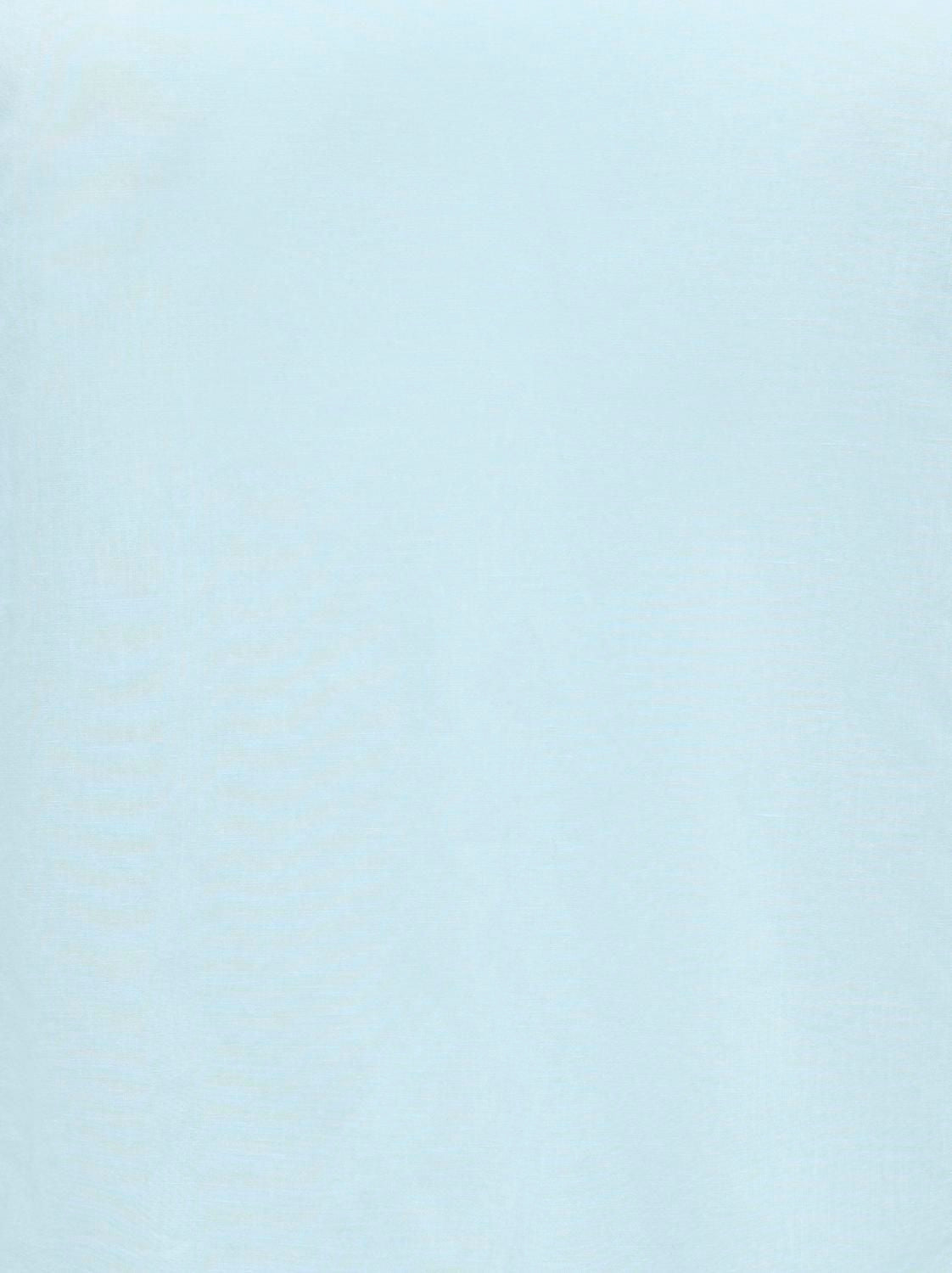 Onltea-Idris S/l Frill Tape Top Wvn Blå