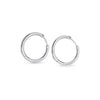 Hollie - Hoop Earrings 17mm Stainless Steel Sølv
