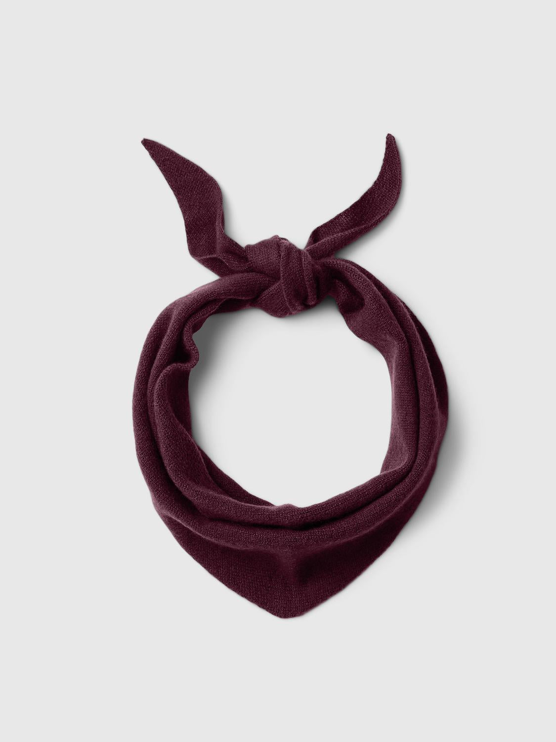 Slfmaria Narrow Cashmere Scarf Mørkelilla