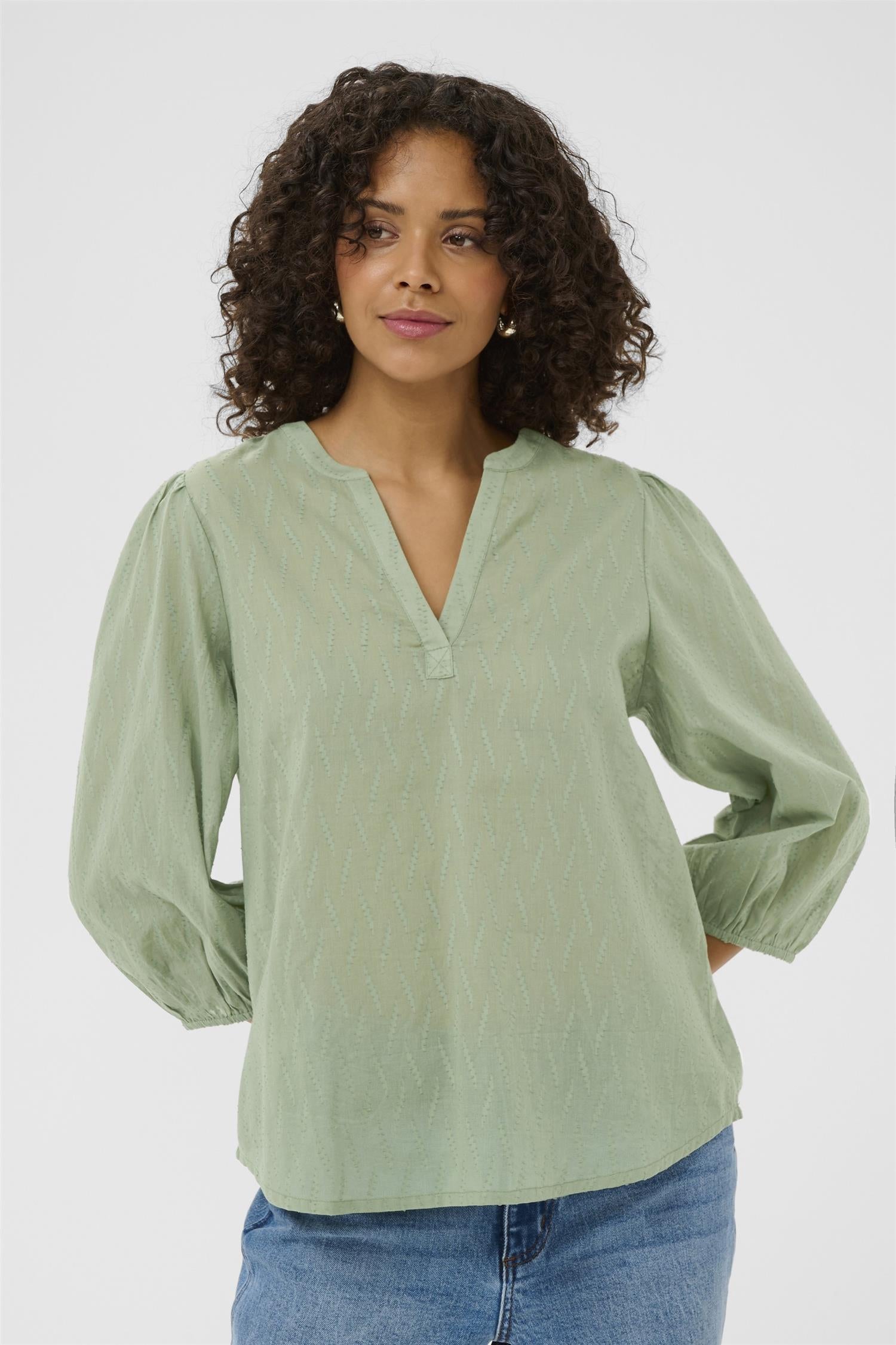 Kagabriela Blouse Grønn