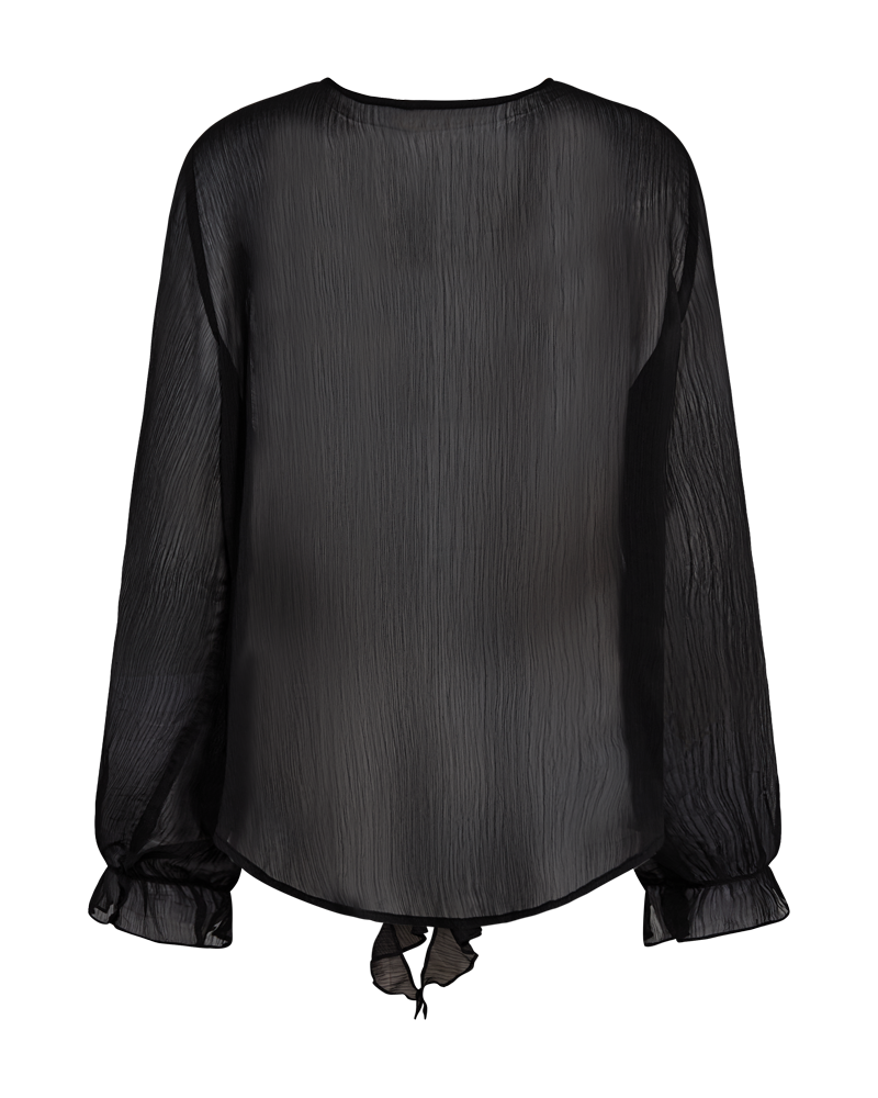 FQDITTE-BLOUSE Svart