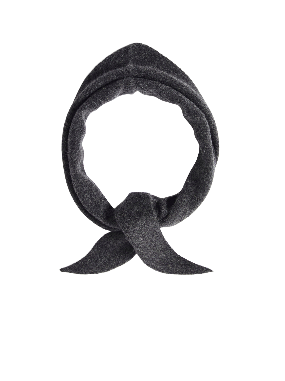 Slfmaria Narrow Cashmere Scarf Mørkegrå