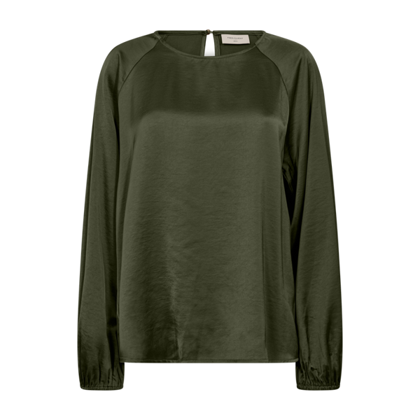 FQDOVE-BLOUSE Grønn