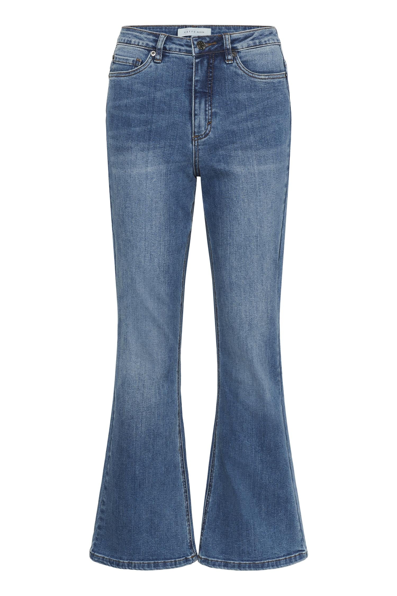 Kaforest Hw Slim Fit Jeans Blå
