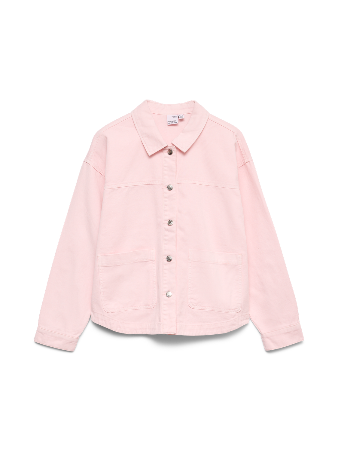 Vmjamie Ls Denim Shacket Mix Ga Noos Rosa