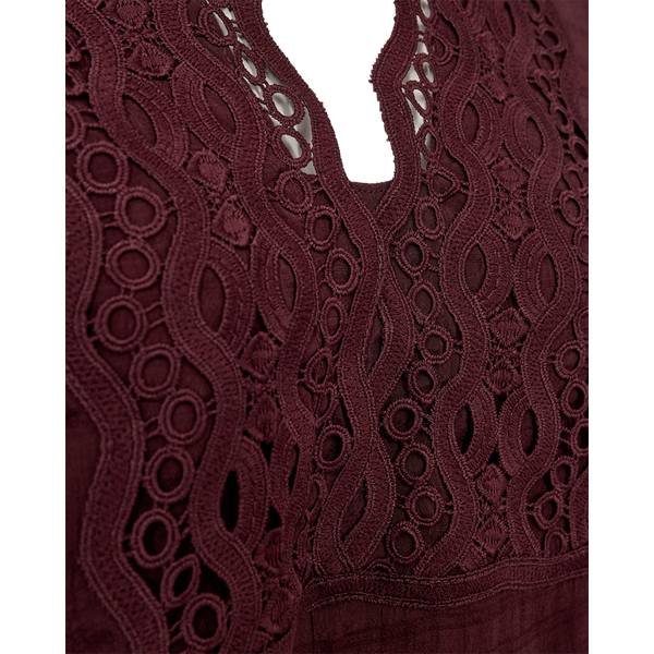 FQShu-blouse Burgunder