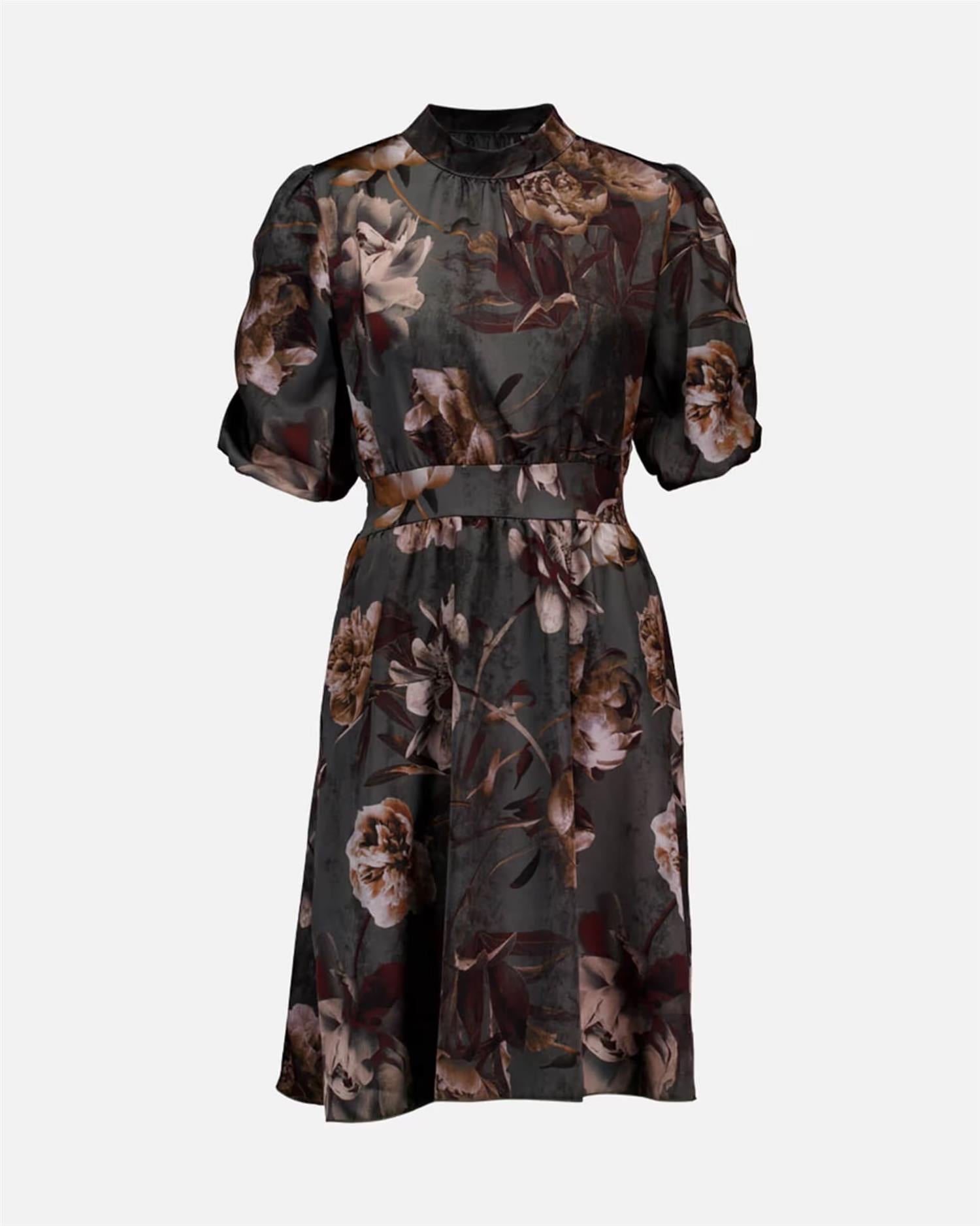 EMMELI PANA SATIN SHORT Army Grønn