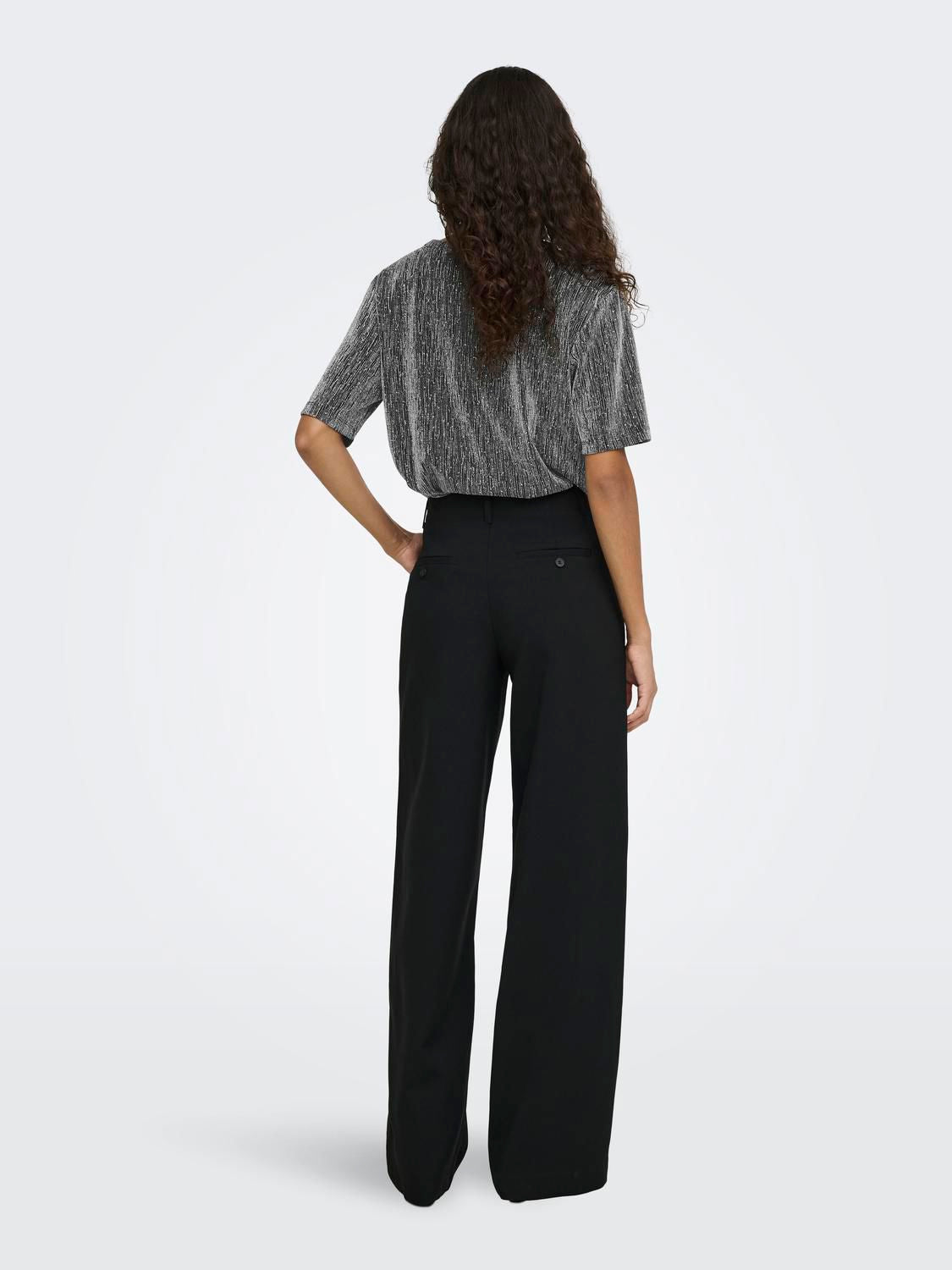 Jdykashmere S/s O Neck Top Jrs Grå