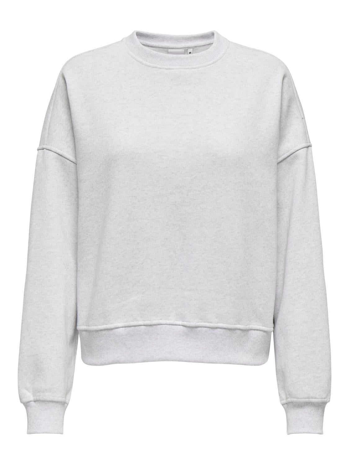 Onldaze L/s Crew Neck Swt Noos Lysegrå