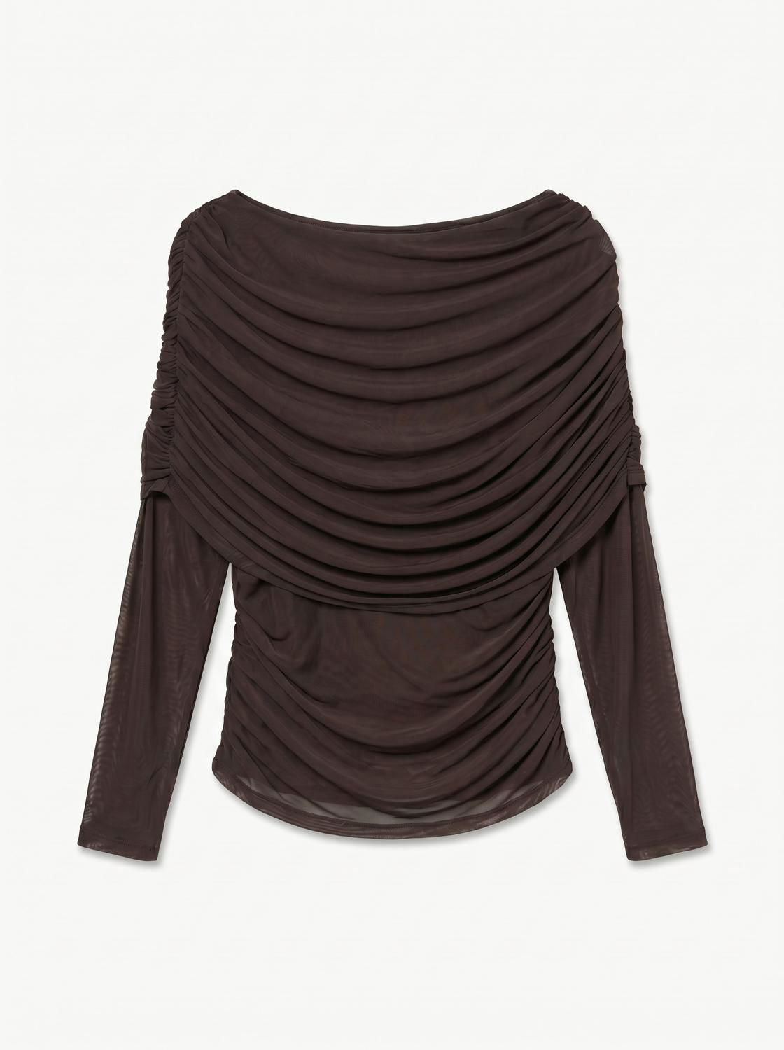 Vmnana Ls Cape Top Jrs Ret Brun