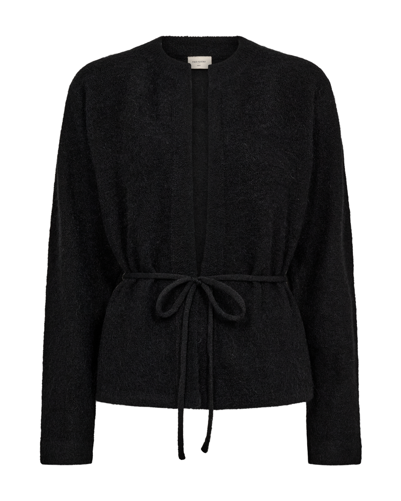 FQMOTO-CARDIGAN Svart