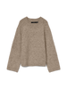 VMINGRID LS O-NECK PULLOVER BOO Lysebrun