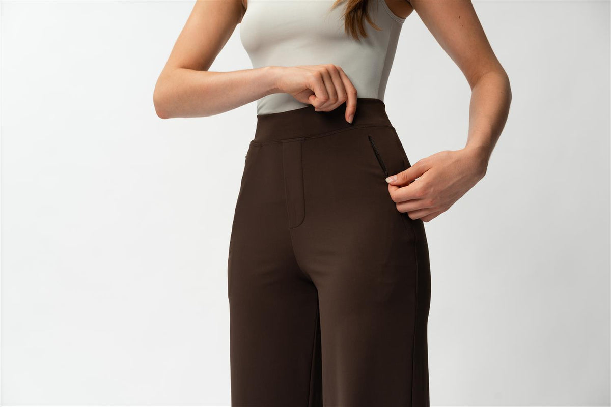 Asana Relaxed Straight Pant Brun