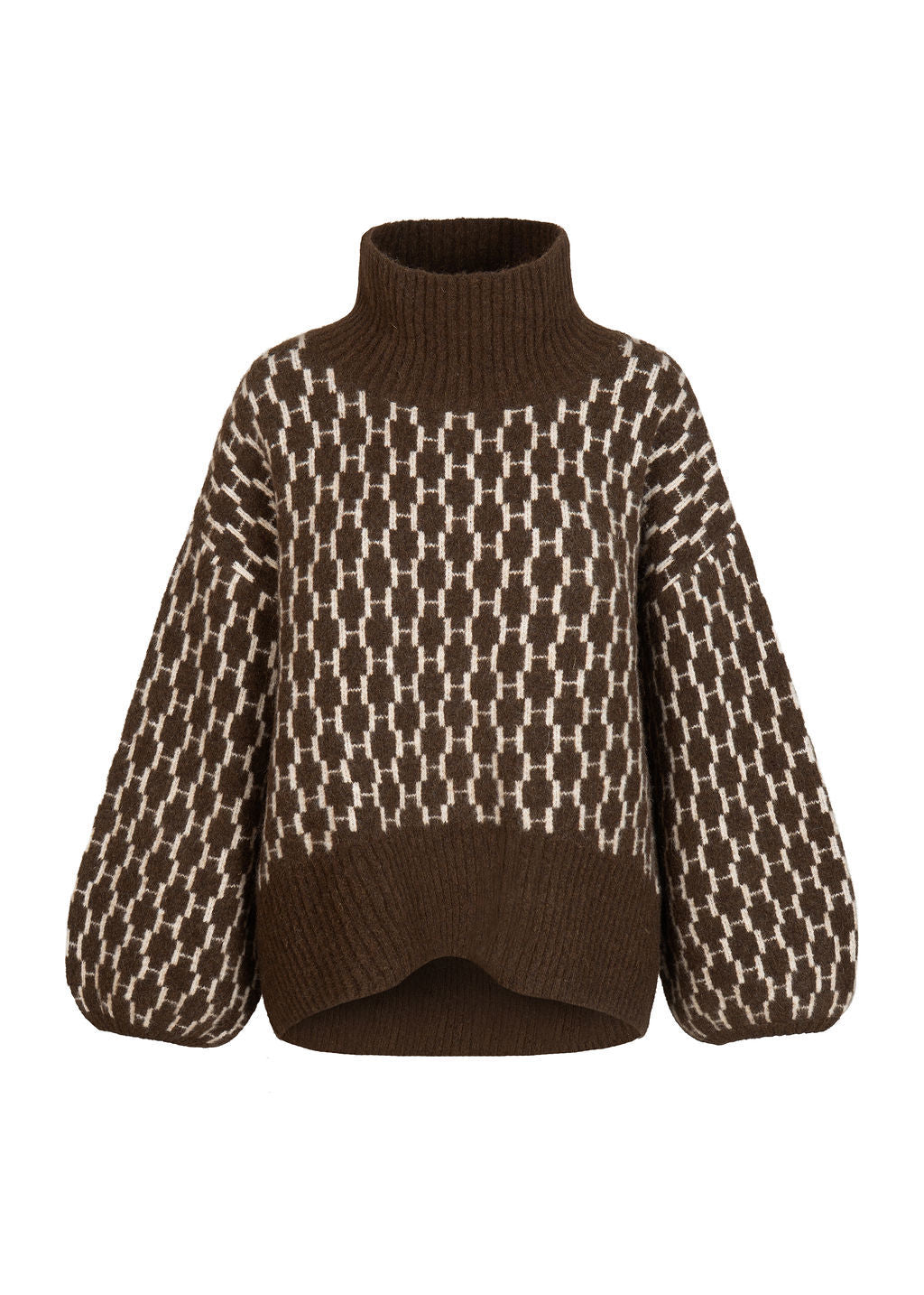 Fam New Pattern Brun