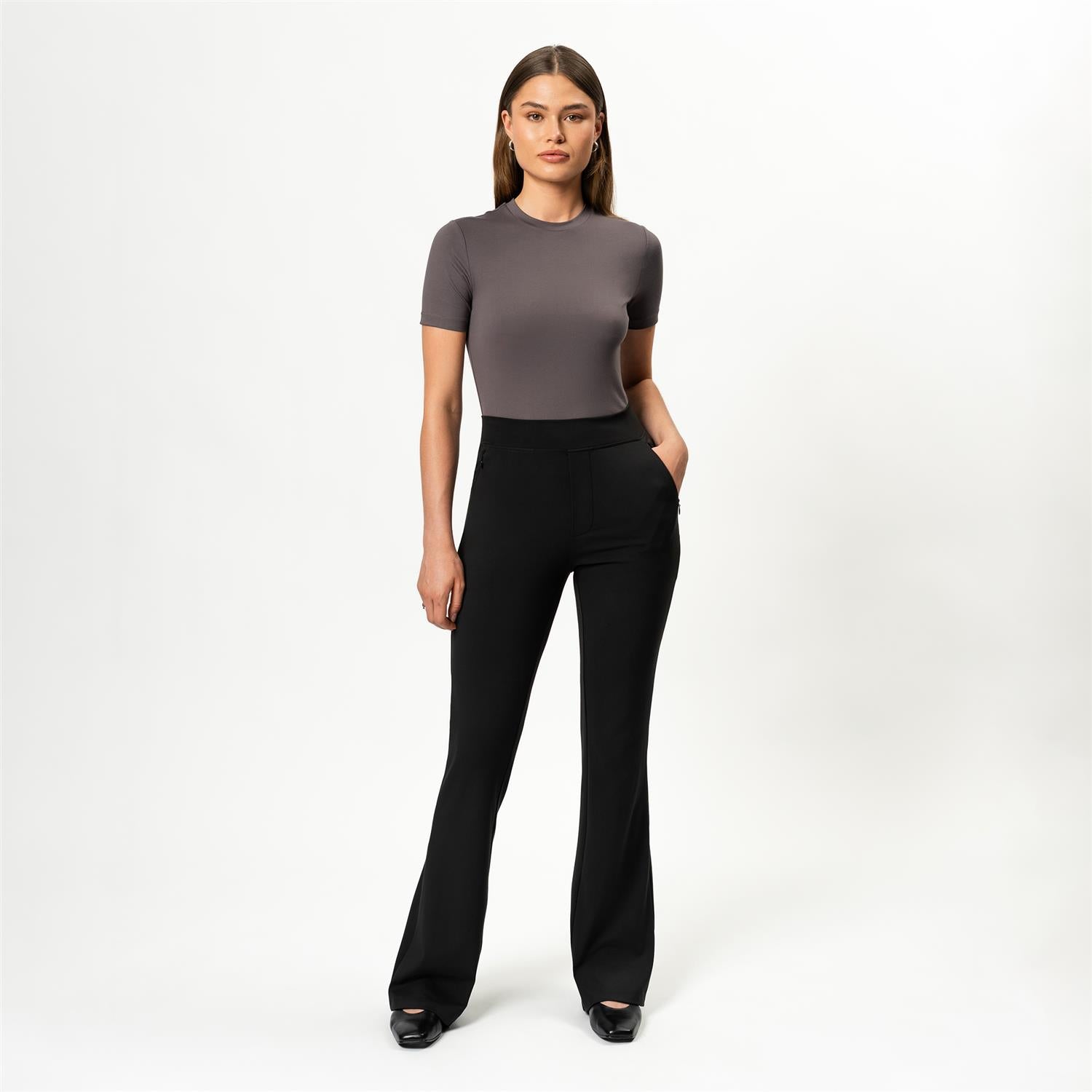Asana Bootcut Pant Svart