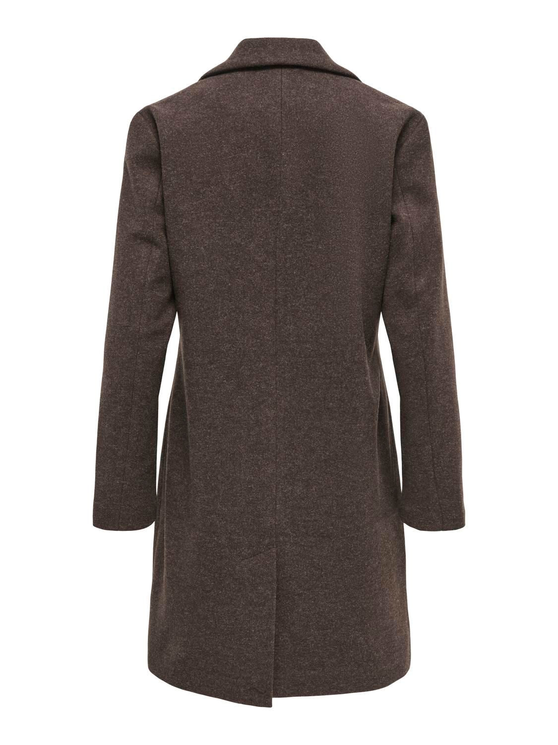 Jdyecho Coat Otw Noos Brun
