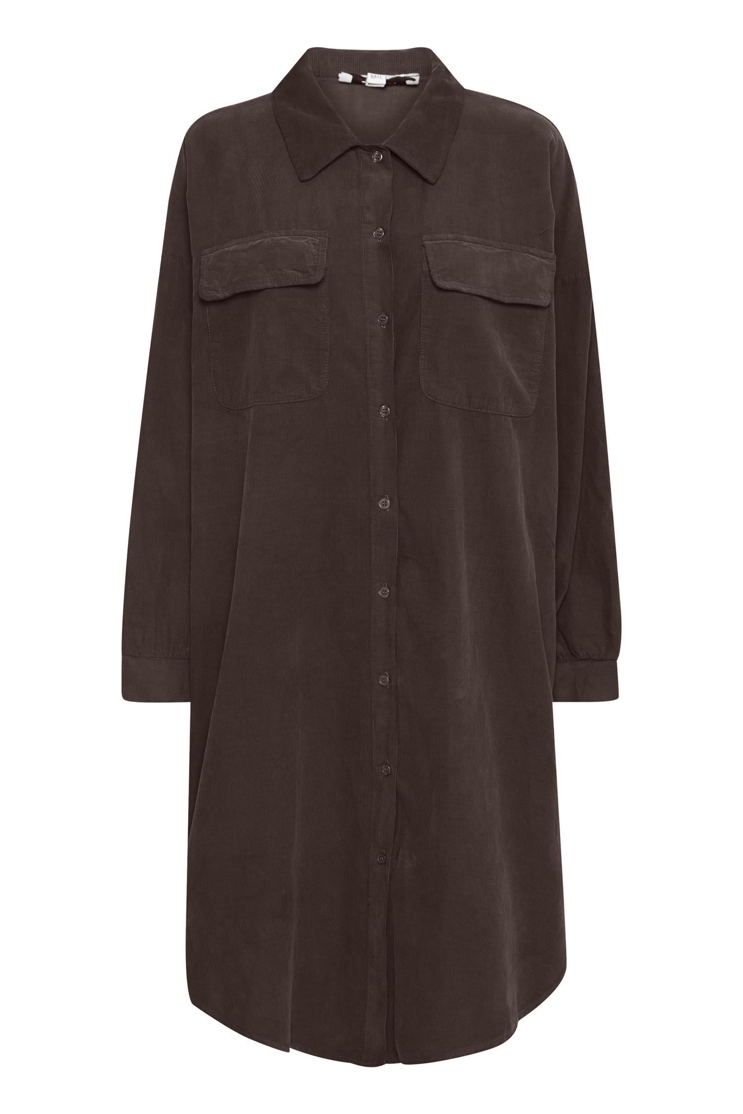 Sbtonya Shirt Dress Brun